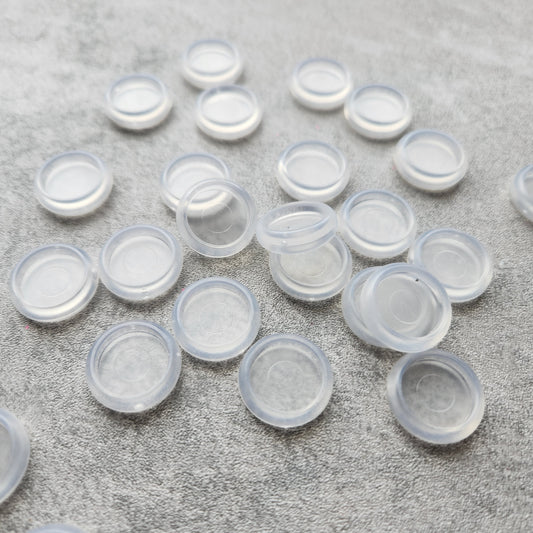 18mm plastic disc, frosted