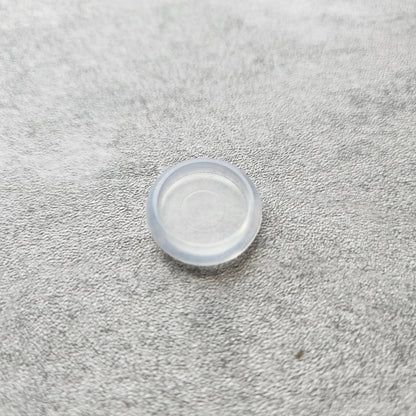 18mm plastic disc, frosted