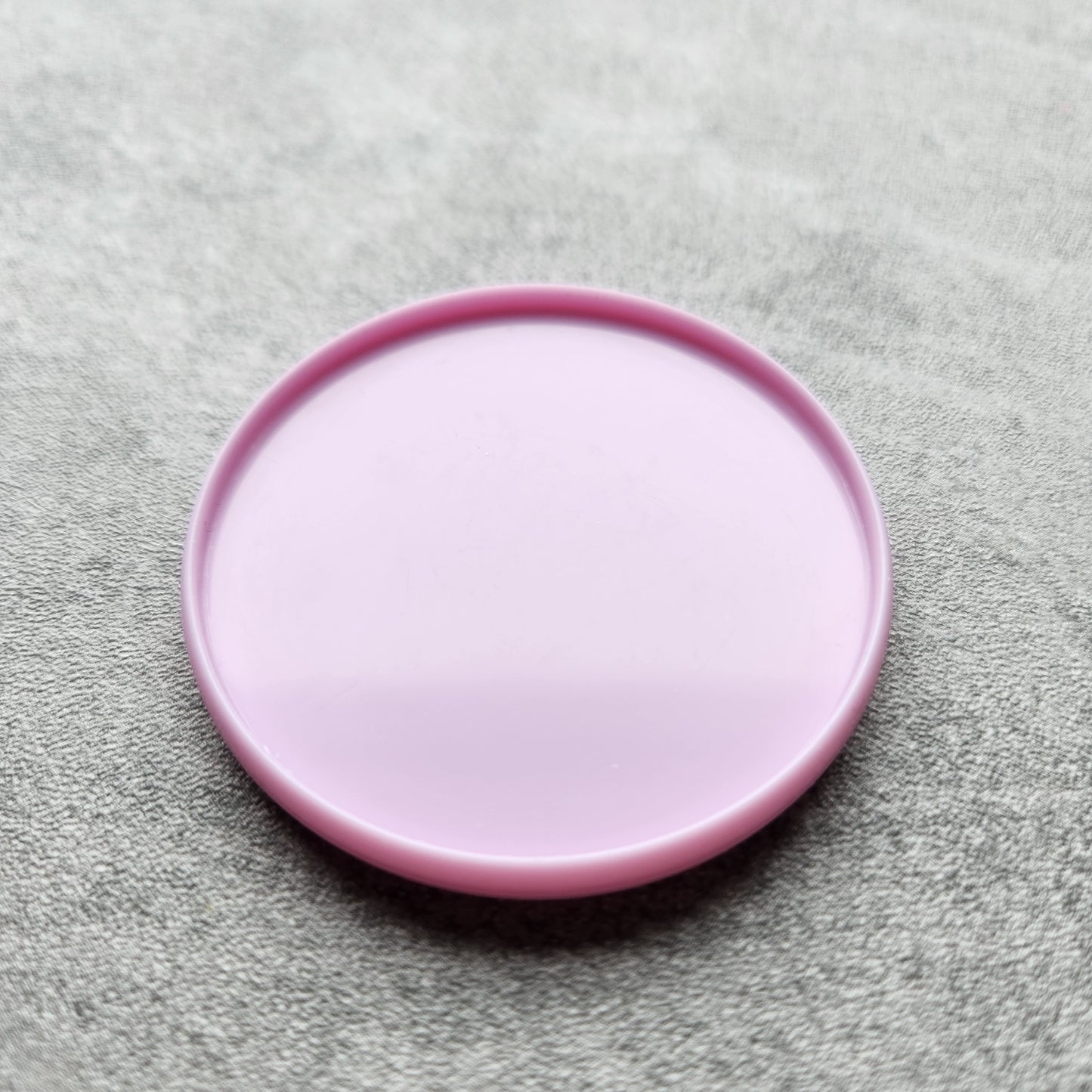 54mm plastic disc, pink