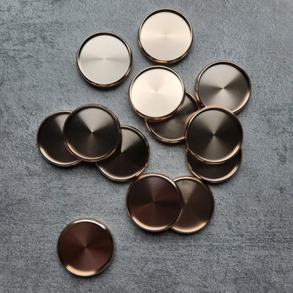 38mm metalt disc, rosegold