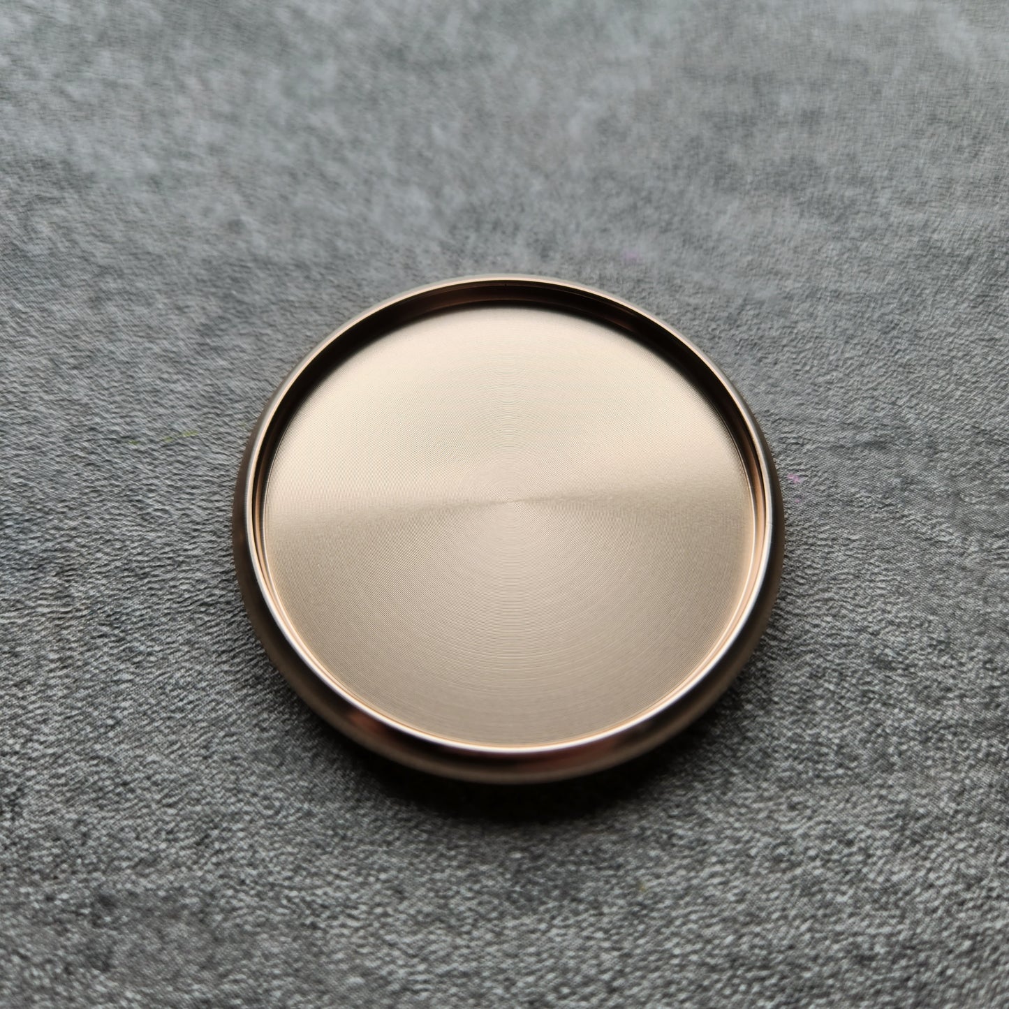 38mm metalt disc, rosegold