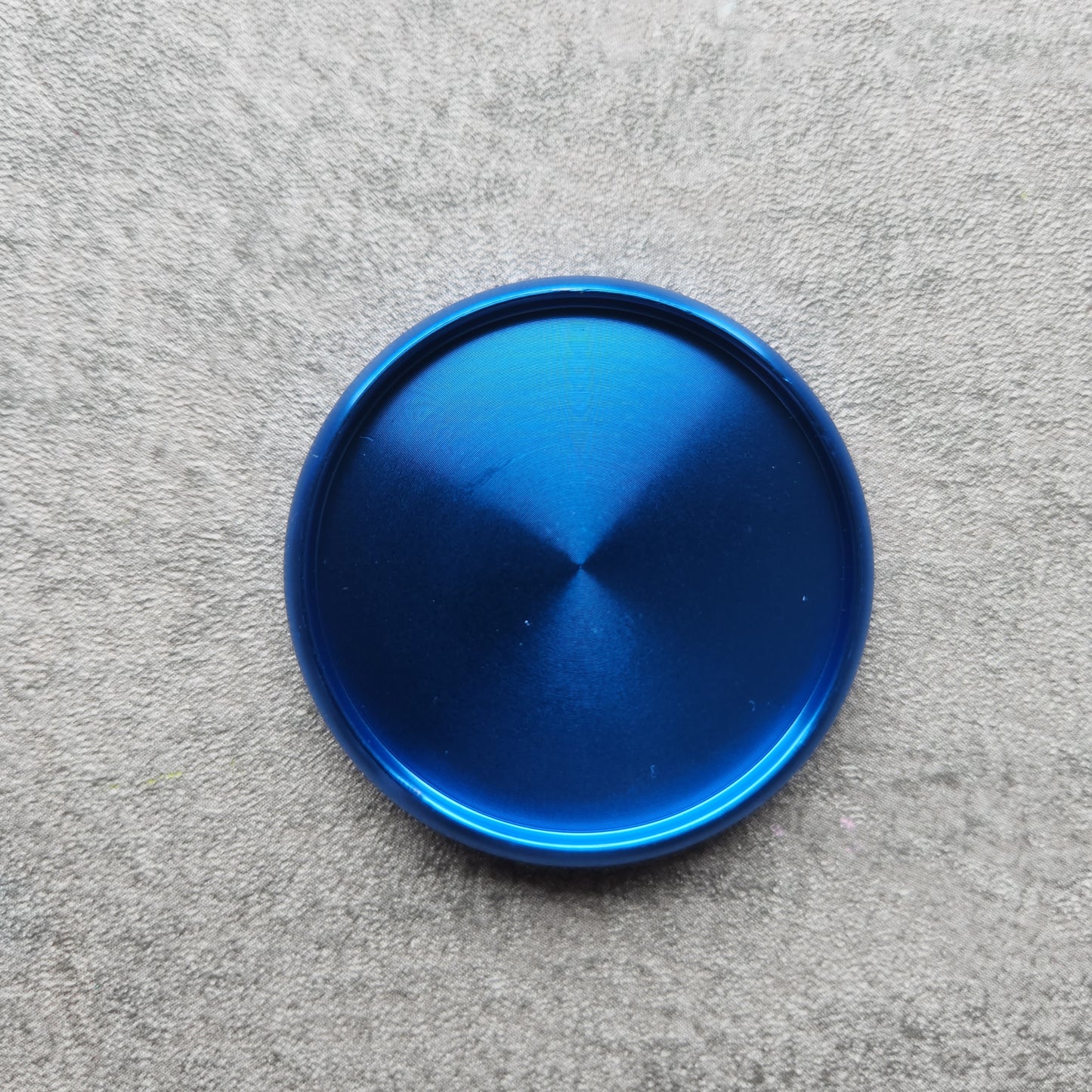 38mm metalt disc, blue