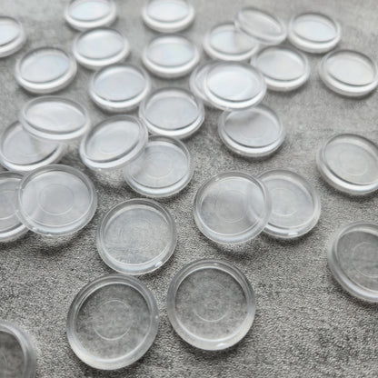 24mm plastic disc, frosted