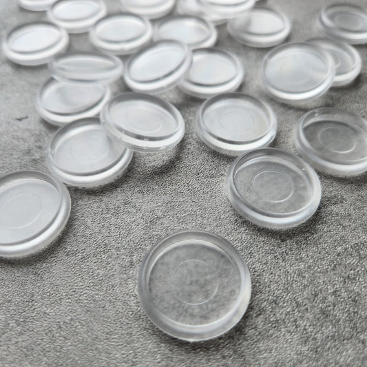 24mm plastic disc, frosted