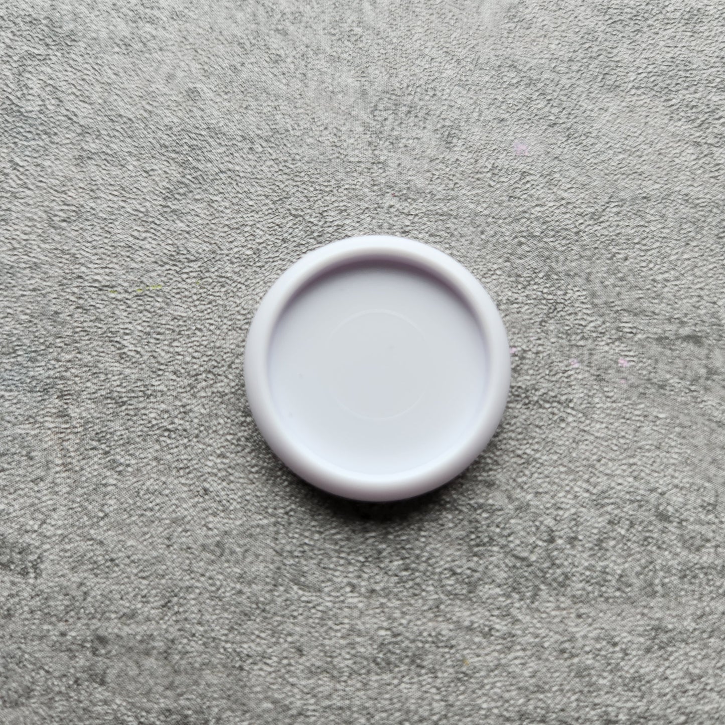 32mm plastic disc, white