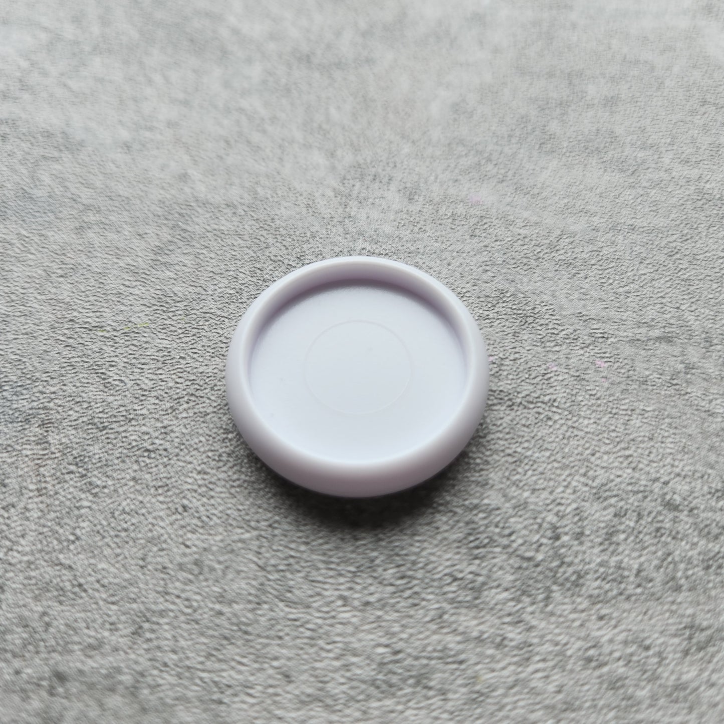 32mm plastic disc, white