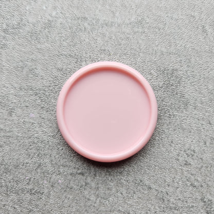 32mm plastic disc, light pink