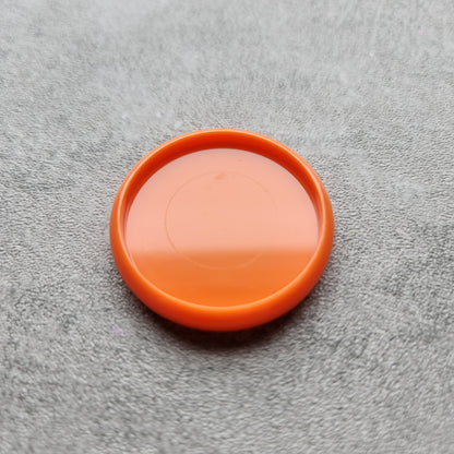 32mm plastic disc, orange