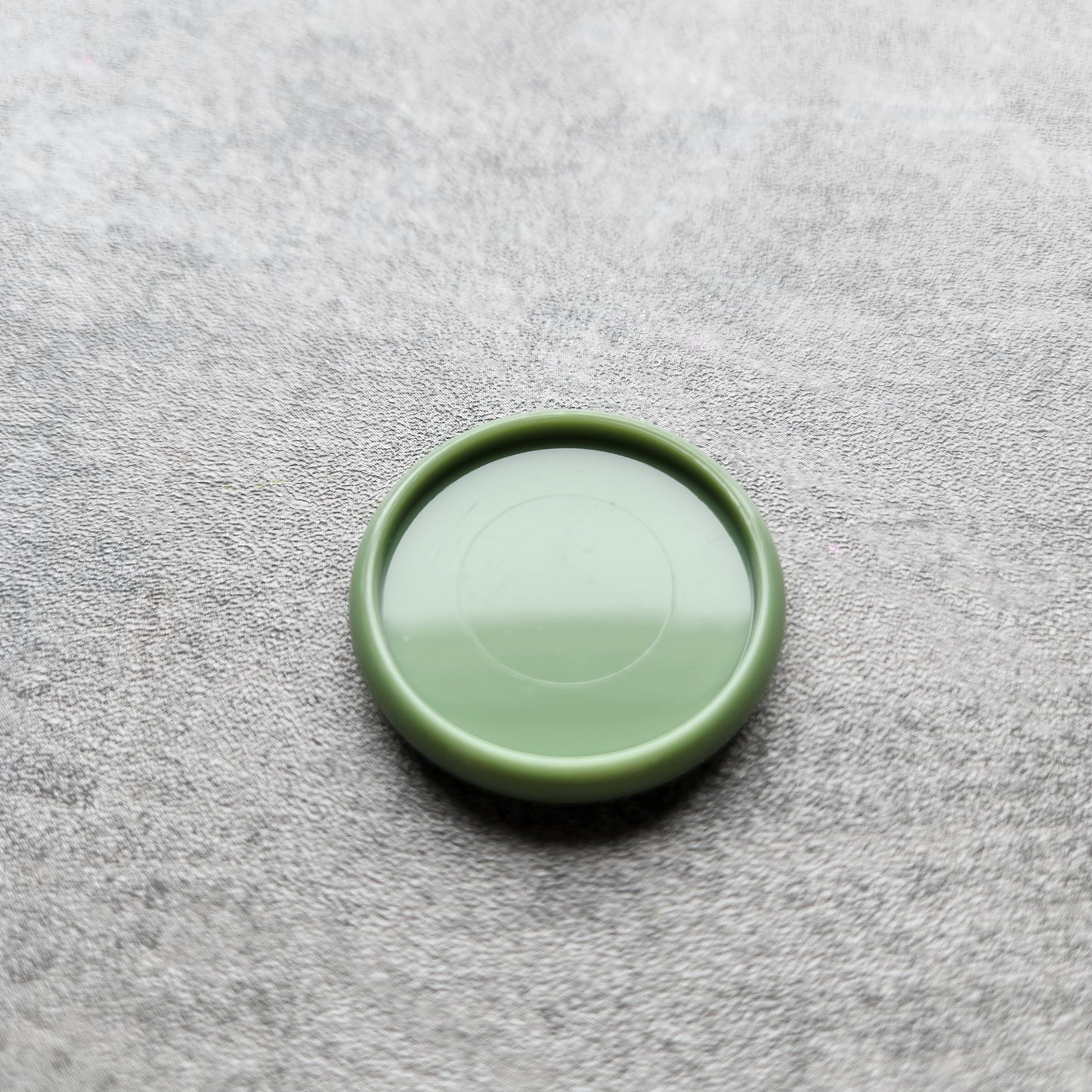 32mm plastic disc, green