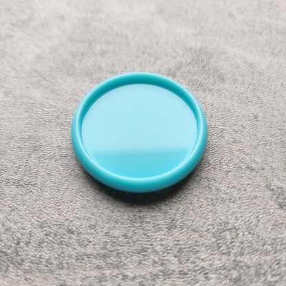 32mm plastic disc, blue