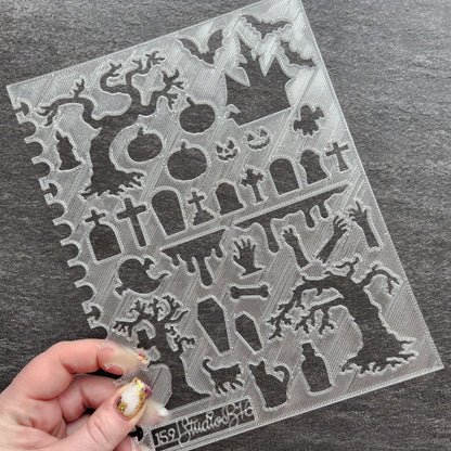 Halloween Stencil - Extra Large, number 159