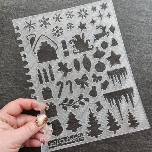 Christmas Stencil - Extra Large, number 160