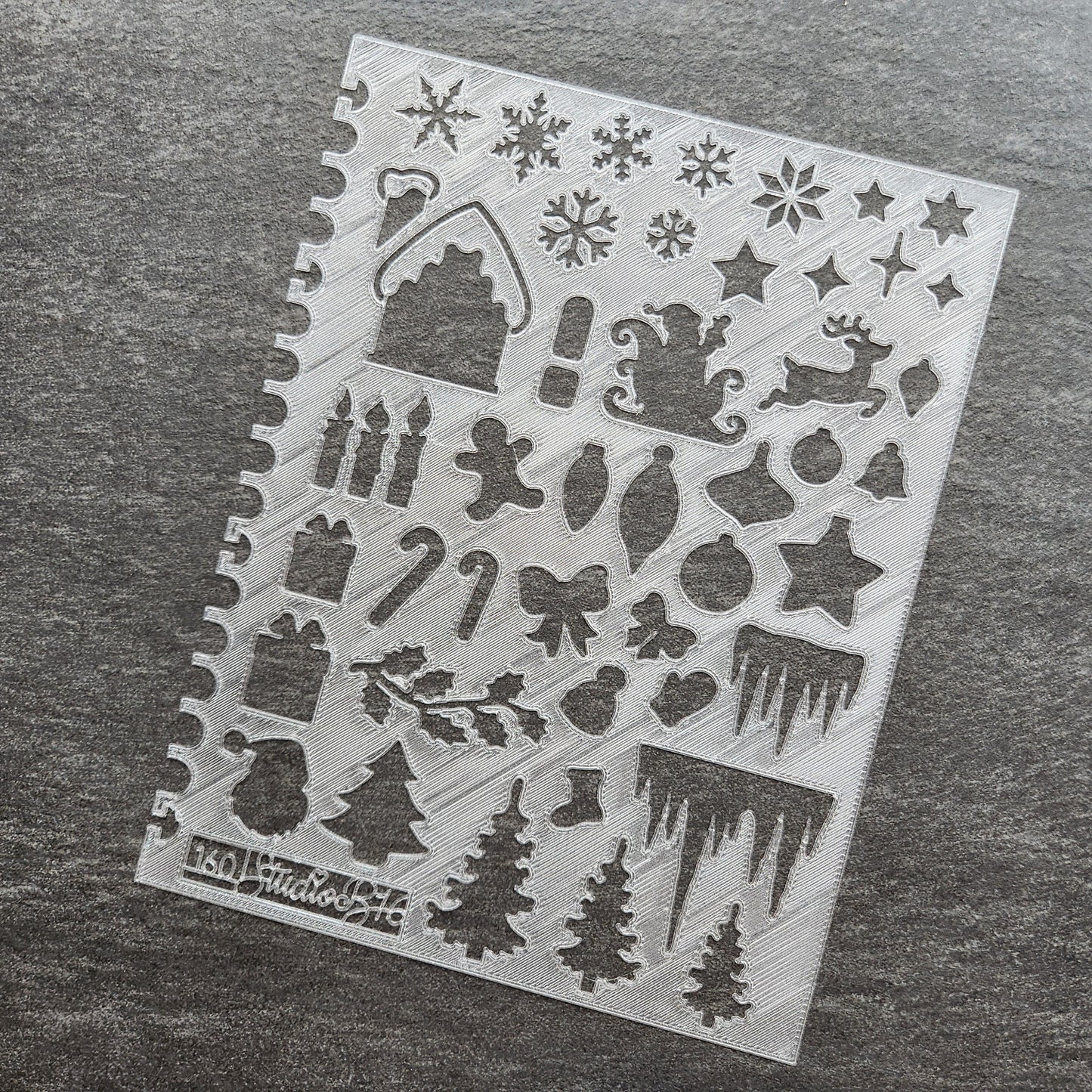 Christmas Stencil - Extra Large, number 160