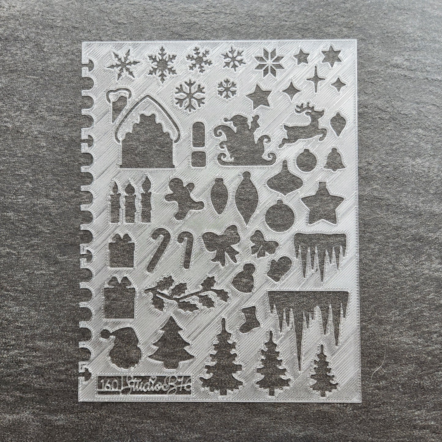 Christmas Stencil - Extra Large, number 160