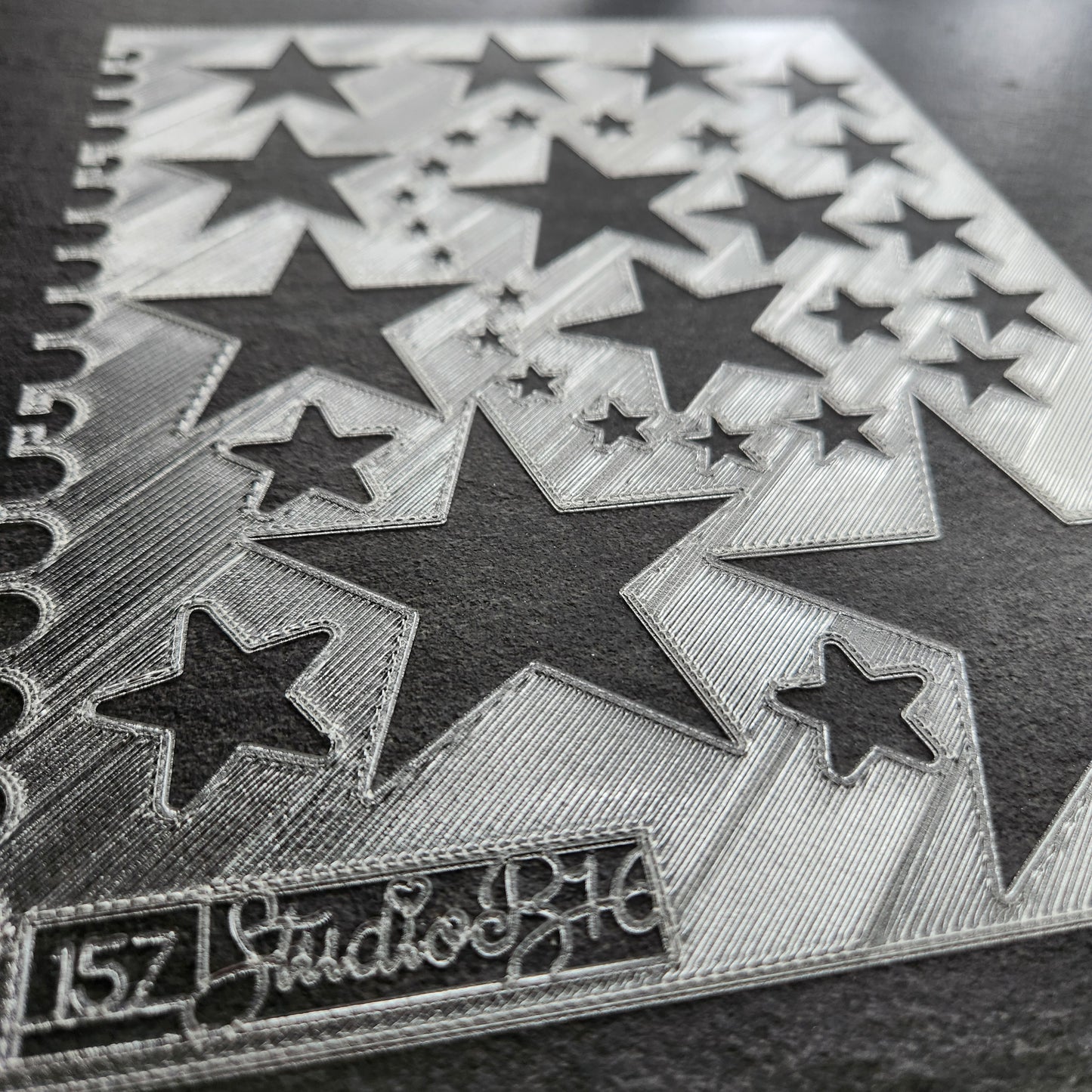 Stars Stencil - Extra Large, number 157