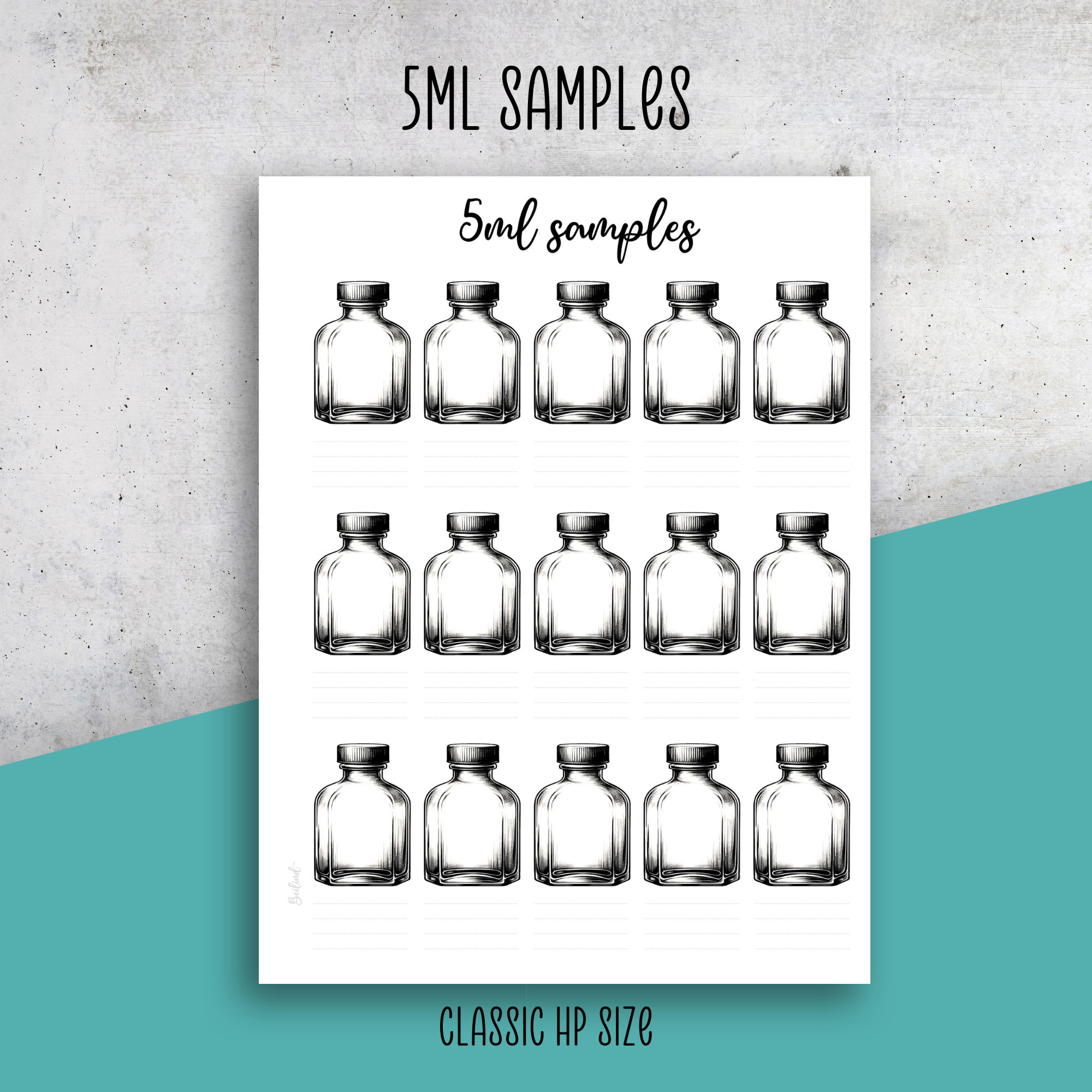 Ink Swatches No.1 with Headers Bundle