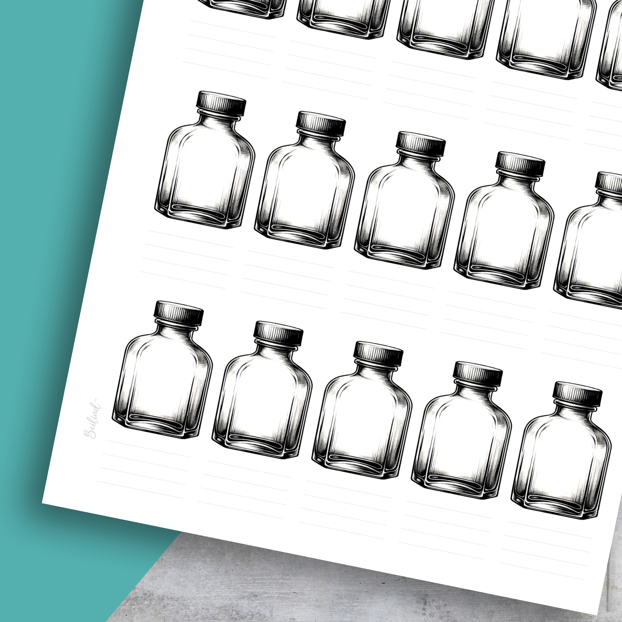 Ink Swatches No.1 with Headers Bundle