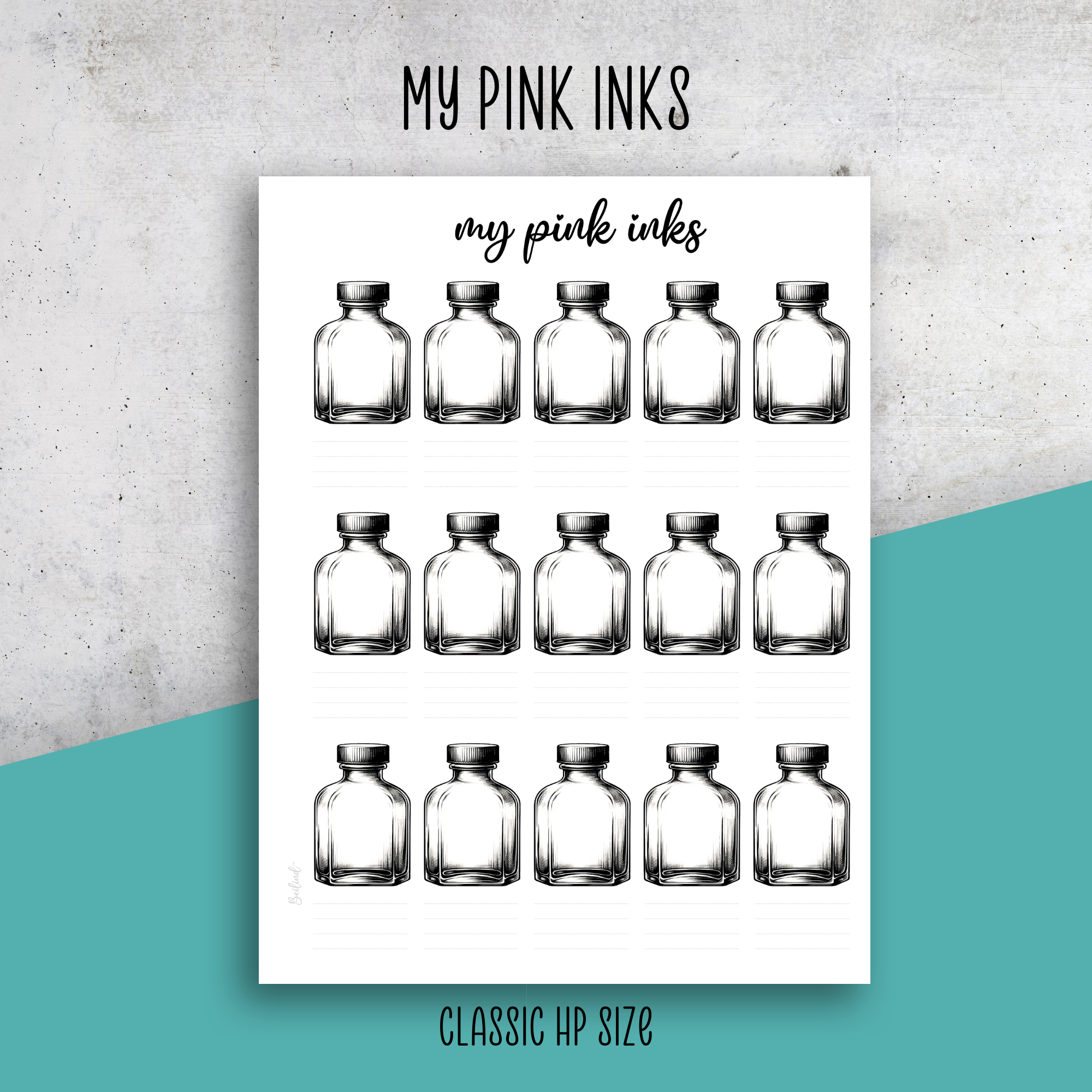 Ink Swatches No.1 with Headers Bundle