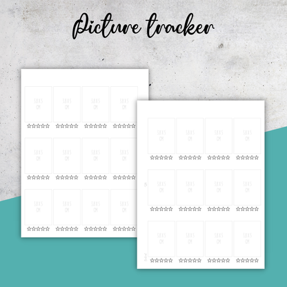 Picture Tracker No 2, Classic Size Insert