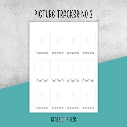 Picture Tracker No 2, Classic Size Insert