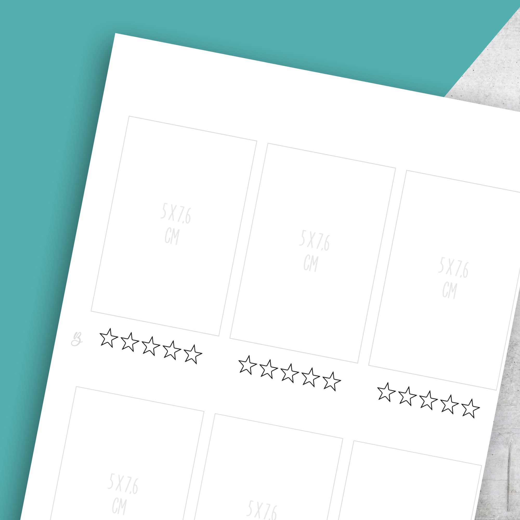 Picture Tracker No 3, Classic Size Insert
