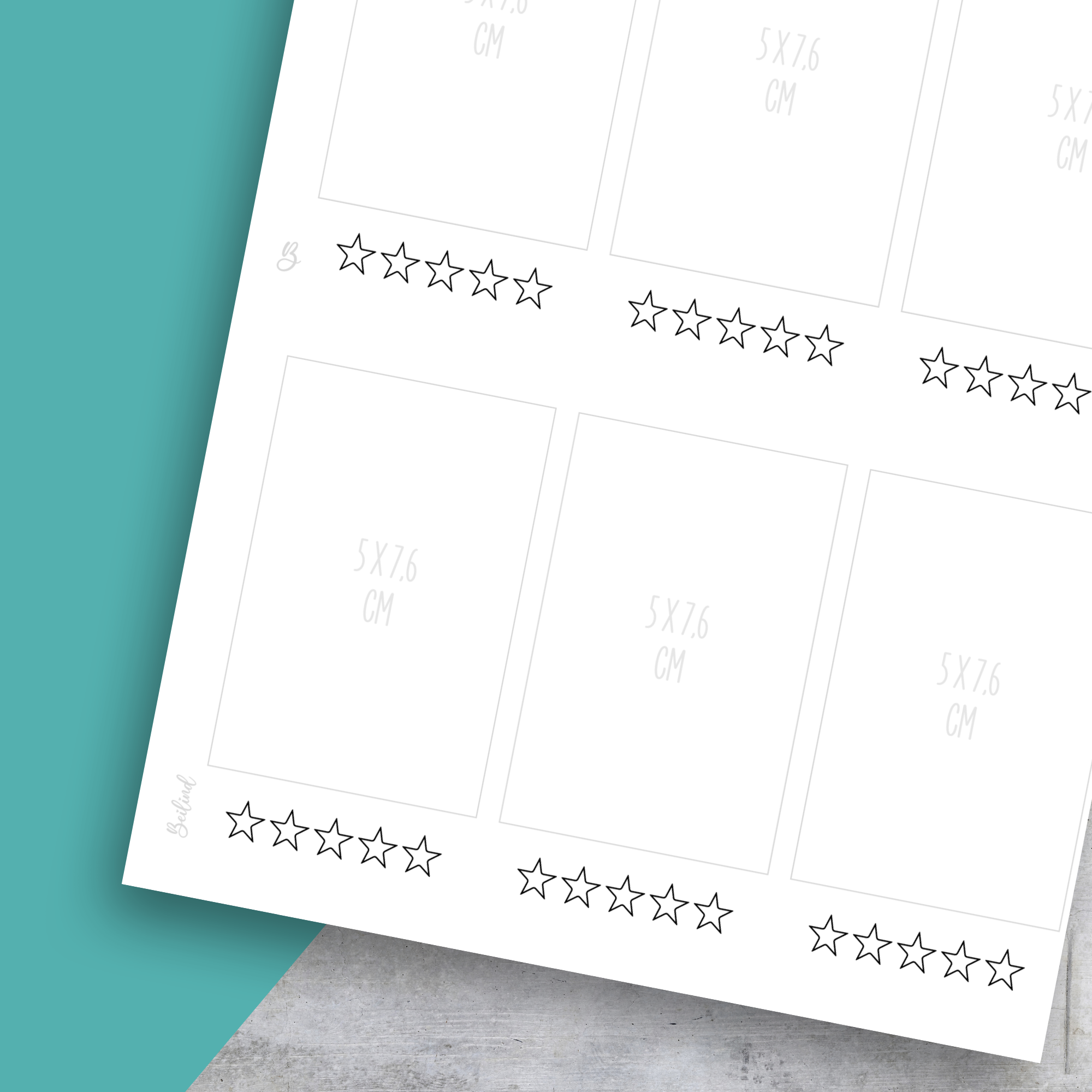 Picture Tracker No 3, Classic Size Insert