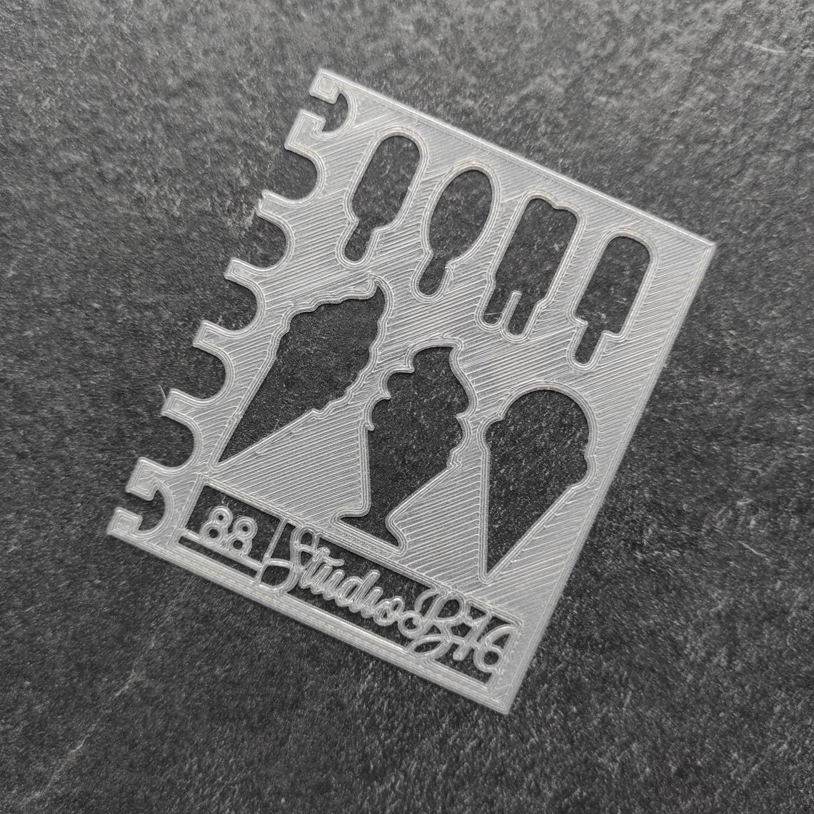 Ice Cream Stencil - Small, number 88