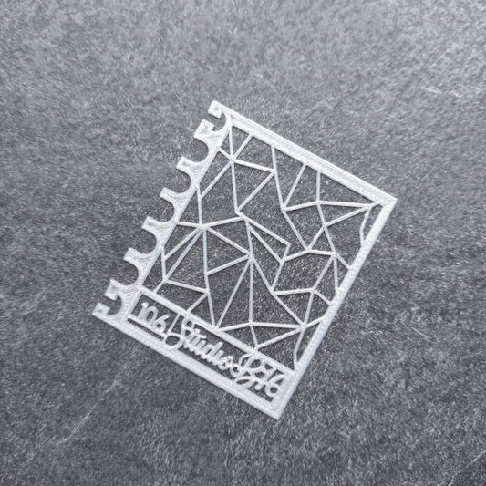 Crystal pattern Stencil - Small, number 106