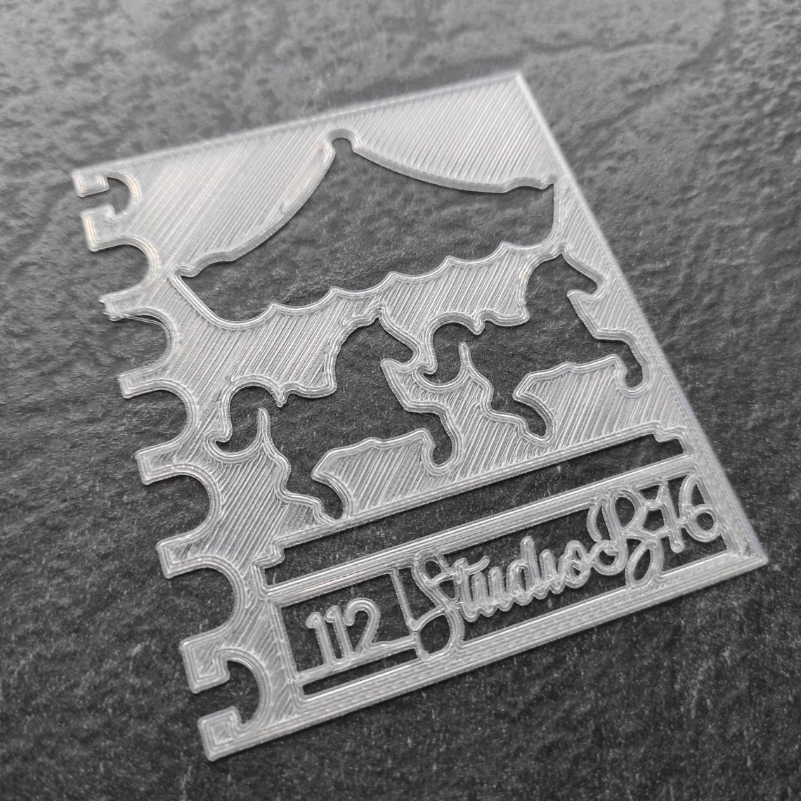 Carousel Stencil - Small, number 112