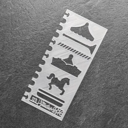 Carousel Stencil - Medium, number 113