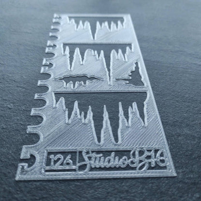 Ice Stencil - Medium, number 126