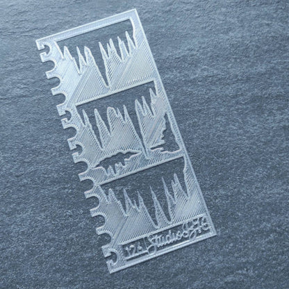 Ice Stencil - Medium, number 126