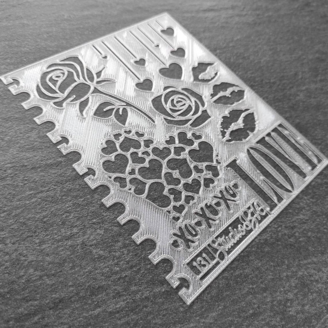 Love Stencil, B Grade - Large, number 131