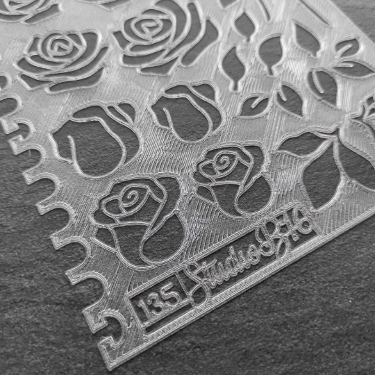 Roses Stencil - Large, number 135