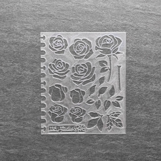 Roses Stencil - Large, number 135