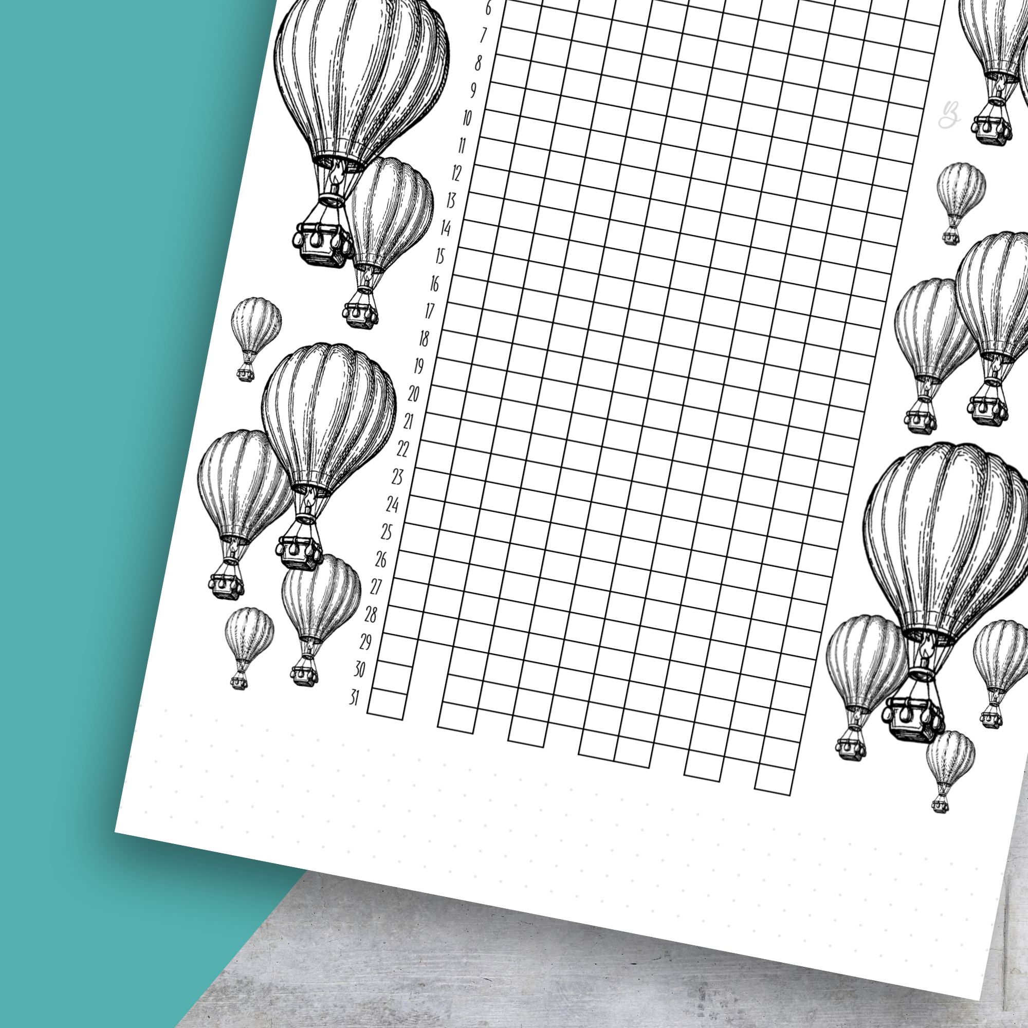 Yearly Travel Tracker, Classic Size Insert